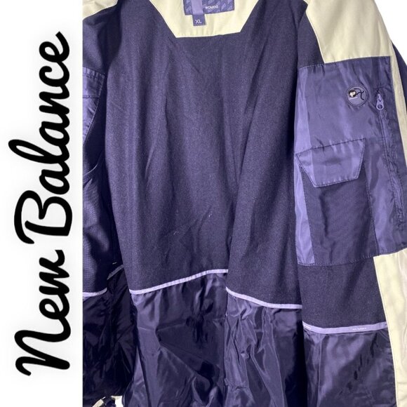 NEW BALANCE Performance Outerwear Rain Jacket in Yellow Green, Size XL - Picture 6 of 12